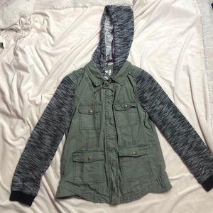 Olive green jacket